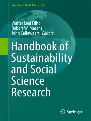 cover image of Handbook of Sustainability and Social Science Research